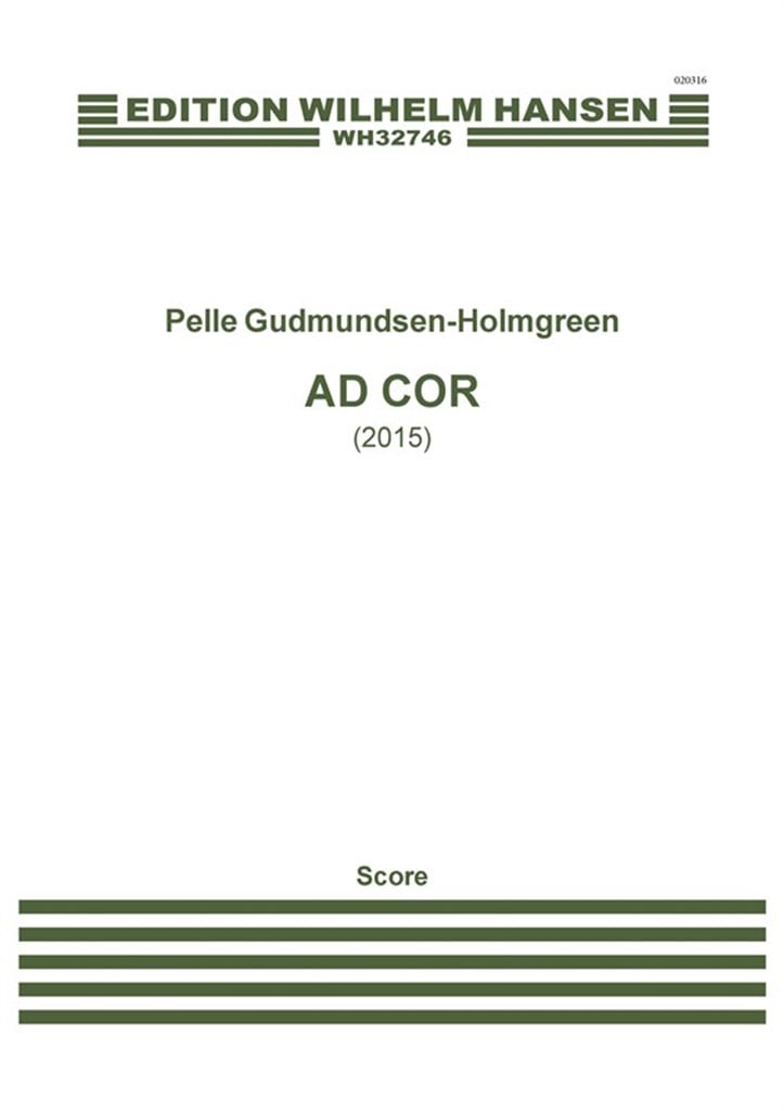 Pelle Gudmundsen-Holmgreen: Ad Cor